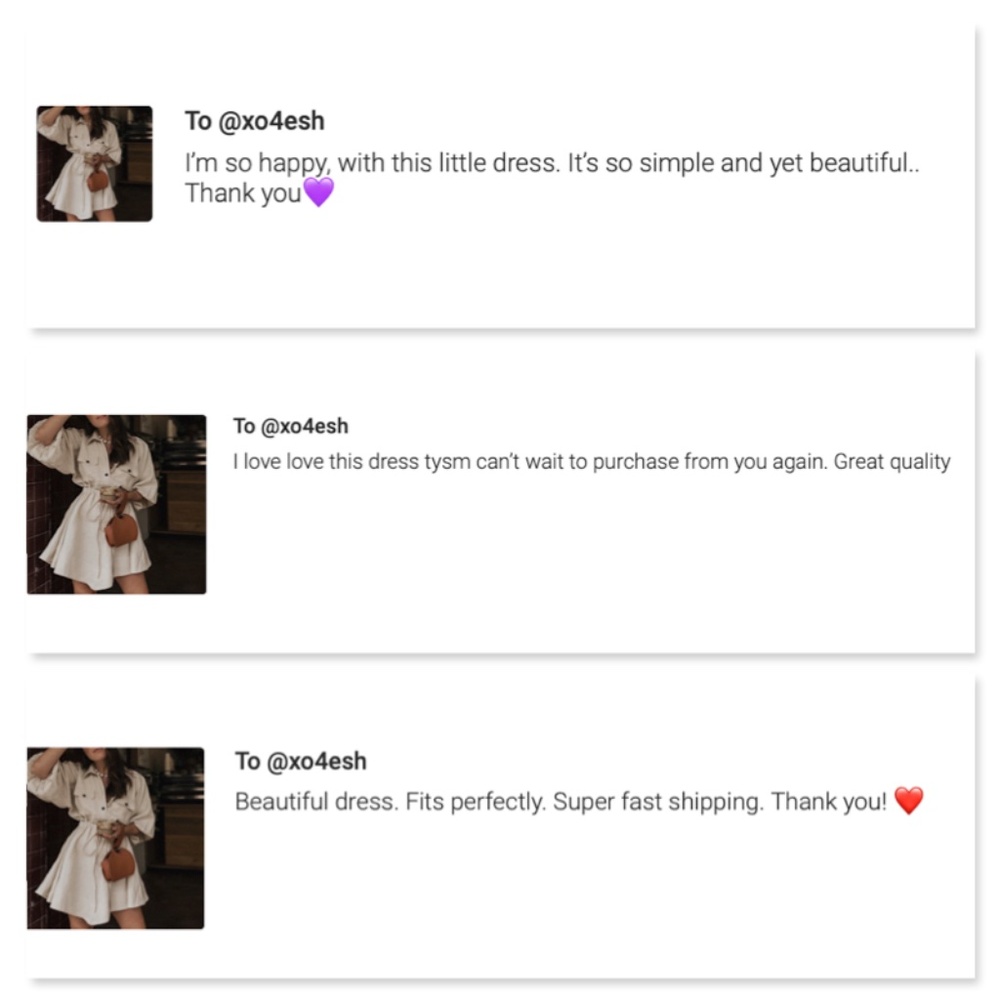 Drawstring Safari Beige Cotton Button Up Dress - Picture 9 of 10